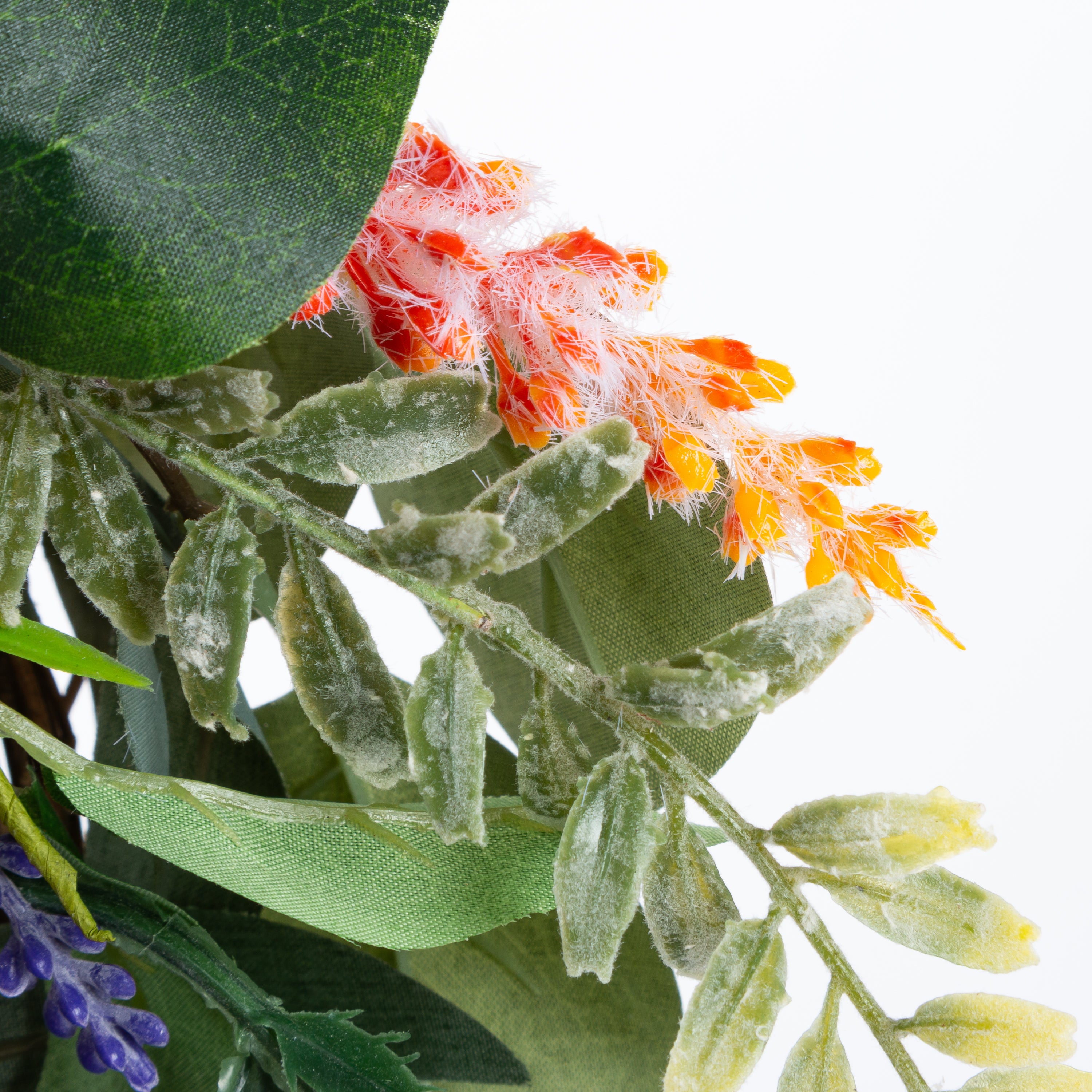 24. in Mixed Spring Flower Eucalyptus Leaf Wreath